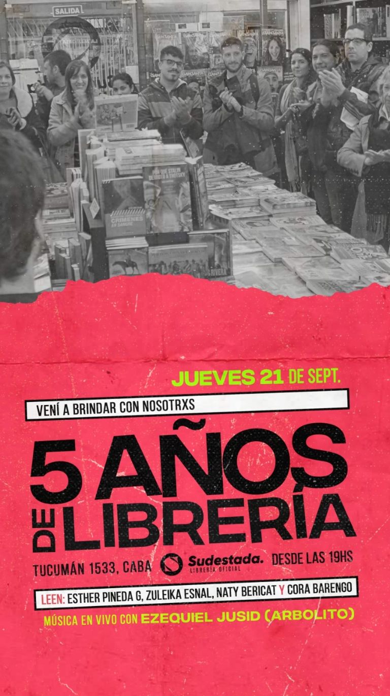 En este momento estás viendo Librería Sudestada cumple 5 años