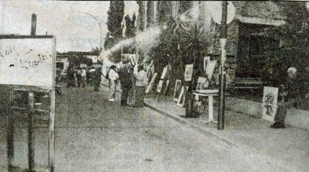 Lee más sobre el artículo El Paseo de las Artes, la feliz idea de los artistas carlospacenses en los años 90