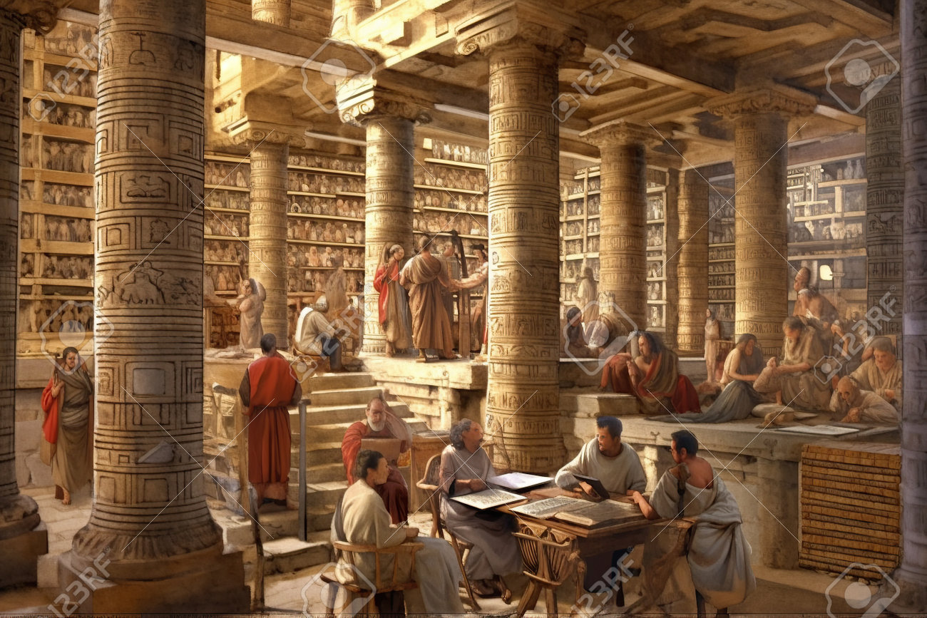 En este momento estás viendo La Biblioteca de Alejandría: símbolo del conocimiento y el aprendizaje.