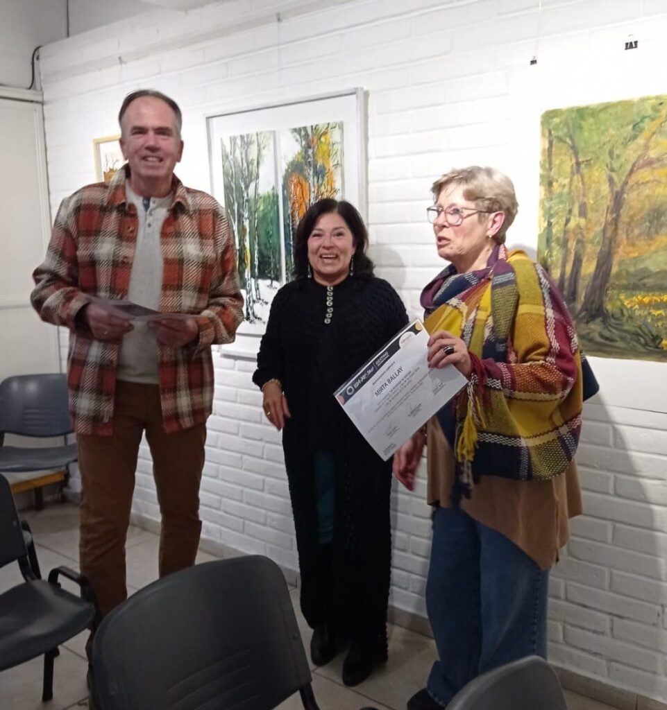 Ballay, Schott y Veglio presentaron «La estación de soltar»