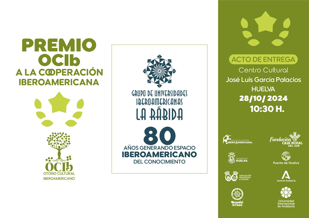Lee más sobre el artículo El Grupo de Universidades La Rábida ganó el Premio OCIb a la Cooperación Iberoamericana