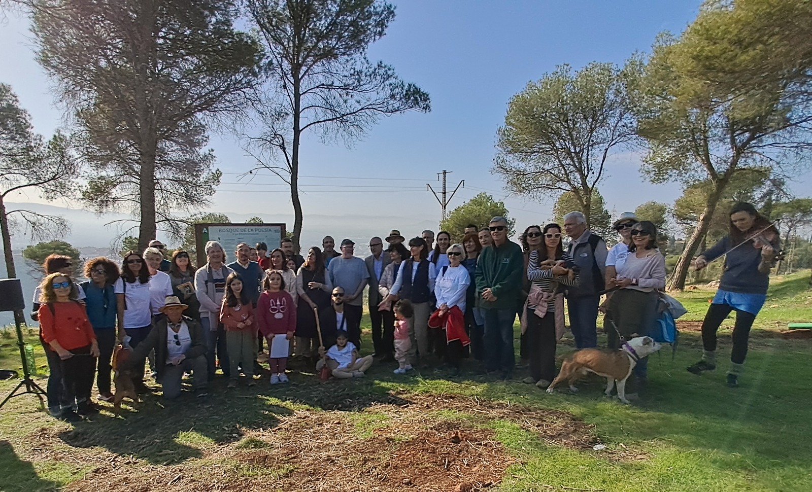 Lee más sobre el artículo La ciudad de Granada ya tiene su Bosque de la Poesía y de la Biodiversidad