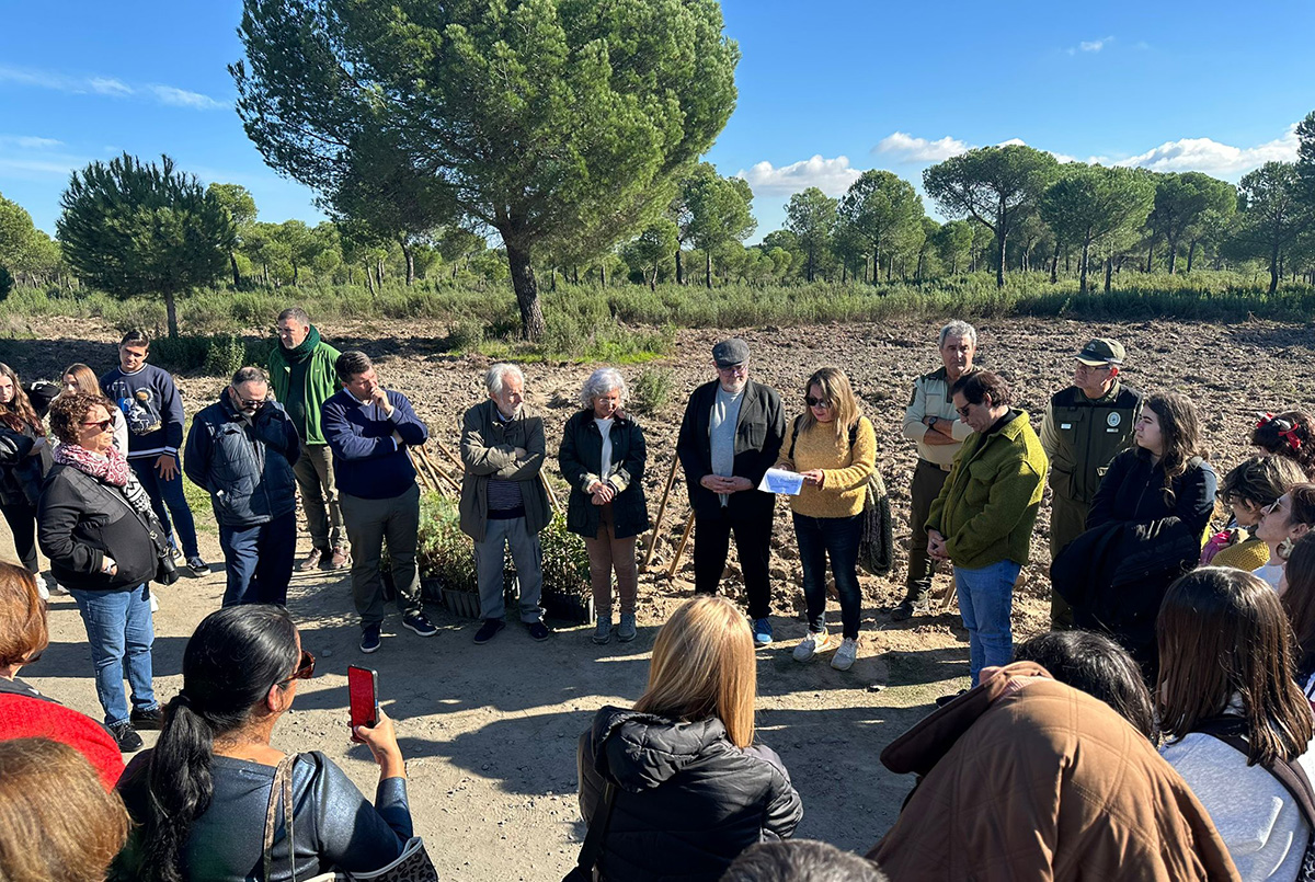 En este momento estás viendo El OCIb crea un Bosque de la Poesía en Cartaya