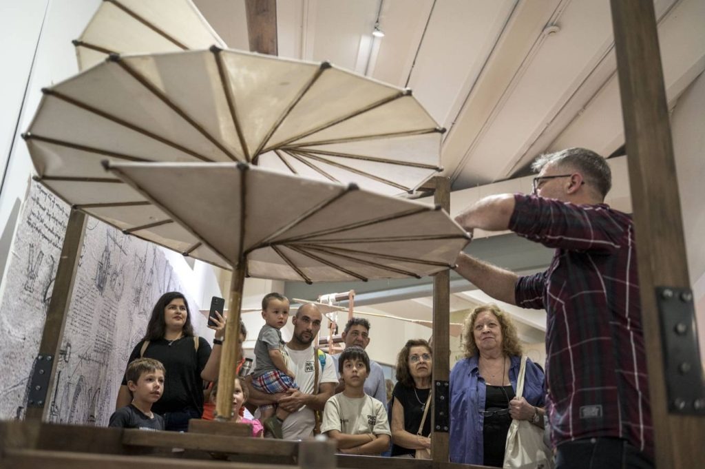 Lee más sobre el artículo El genio de Da Vinci cobra vida en el Museo de Ciencias Naturales