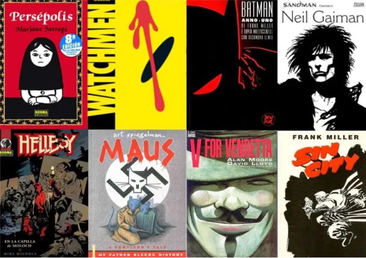 Lee más sobre el artículo Explorando la Novela Gráfica: De Maus a Persépolis, un recorrido por las obras más emblemáticas del género