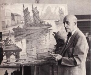 Lee más sobre el artículo Hace 48 años nos dejaba Benito Quinquela Martin, el gran pintor de los puertos y La Boca