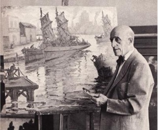 Lee más sobre el artículo Hace 48 años nos dejaba Benito Quinquela Martin, el gran pintor de los puertos y La Boca