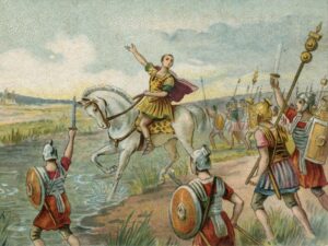 Lee más sobre el artículo Conociendo el origen de los dichos y refranes más populares. Hoy: «Cruzar el Rubicón».