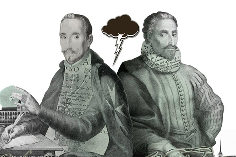 Lee más sobre el artículo La legendaria enemistad entre Cervantes y Lope de Vega: dos genios en disputa