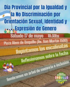 Lee más sobre el artículo Unquillo se pinta de diversidad: Encuentro, reflexión y memoria 🏳️‍🌈